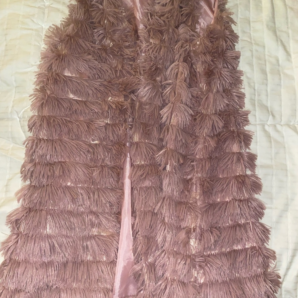 Light Purple Longline vest